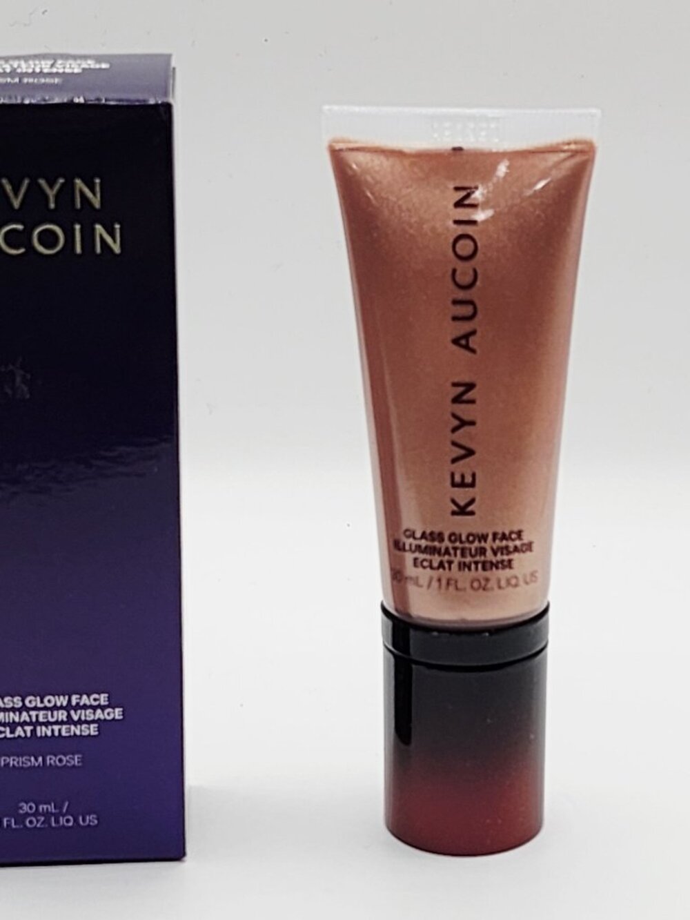 Kevyn Aucoin Glass Glow Face Highlighter Gel Prism Rose 1 oz / 30ml New In Box - Picture 7 of 10